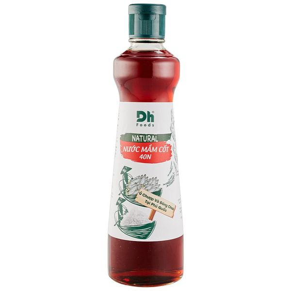  Nước mắm cốt 40 độ đạm DH Foods natural chai 400 ml 