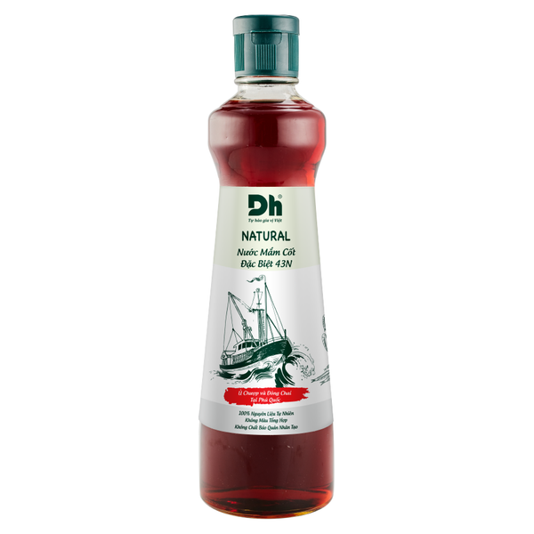  Nước mắm cốt đặc biệt 40 độ đạm DH Foods natural chai 400 ml 