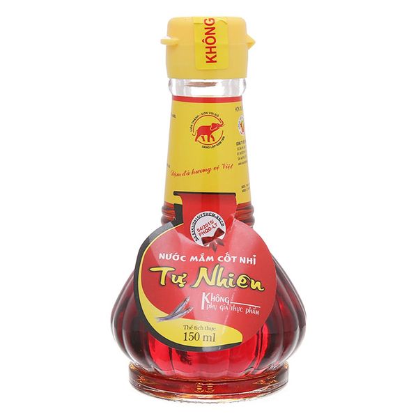  Nước mắm cốt nhỉ tự nhiên Liên Thành 45 độ đạm chai 150ml 