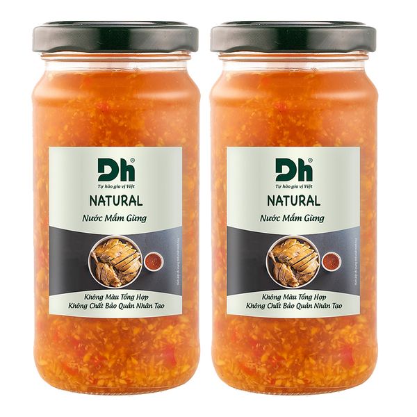  Nước mắm gừng DH Foods natural bộ 2 hũ x 200 ml 