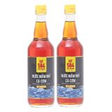  Nước mắm nhỉ 584 Nha Trang 35 độ đạm hộp 2 chai x 510ml 