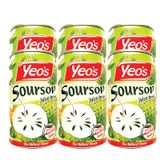  Nước mãng cầu Yeo's lốc 6 lon x 300 ml 