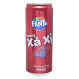  Nước ngọt Fanta hương sá xị thùng 24 lon x 330ml 