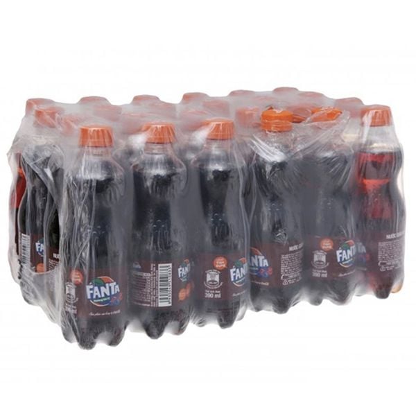  Nước ngọt Fanta hương sá xị thùng 24 chai x 390ml 