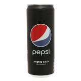  Nước ngọt Pepsi không calo lon đen 320ml 