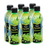  Nước nho & nha đam Teppy lốc 6 chai x 327ml 