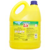 Nước rửa chén Lix Vitamin E bảo vệ da tay hương chanh can 4 kg 