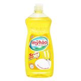  Nước rửa chén Mỹ Hảo 5X đậm đặc tinh dầu vỏ chanh chai 1,5 kg 