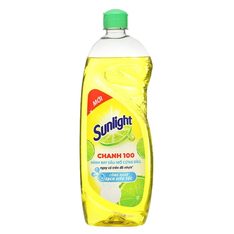  Nước rửa chén Sunlight chanh 100 thùng 24 chai x 400 g 