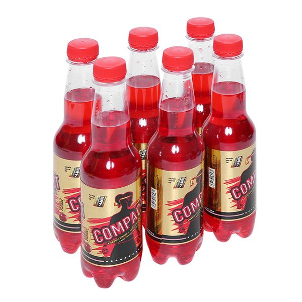  Nước tăng lực Compact vị cherry lốc 6 chai x 330ml 