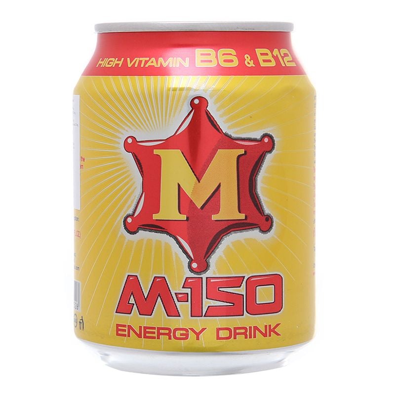  Nước tăng lực M-150 B6 và B12 thùng 24 lon x 250ml 
