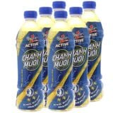  Nước tăng lực Number 1 Active vị chanh muối thùng 24 chai x 500 ml 