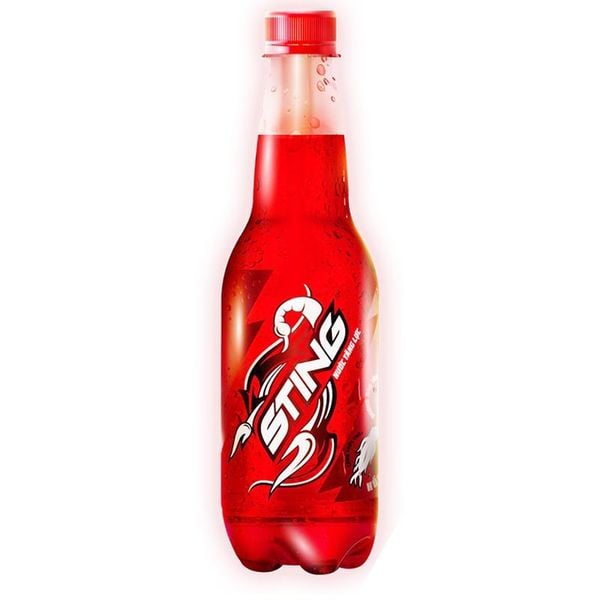  Nước tăng lực Sting hương dâu chai đại 500ml 