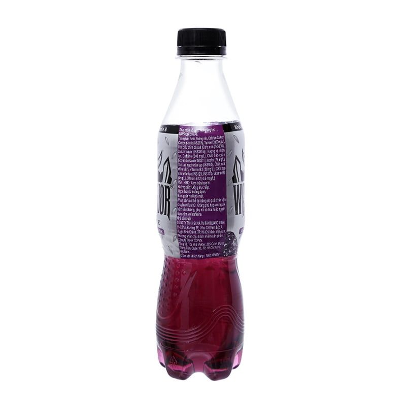  Nước tăng lực Warrior hương nho chai 330ml 