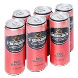  Nước táo lên men Strongbow gold Apple vị dâu lon 330ml 