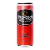  Nước táo lên men Strongbow gold Apple vị dâu thùng 24 lon x 330ml 