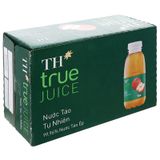  Nước táo ép tự nhiên 99,96% TH True Juice thùng 24 chai x 350 Ml 