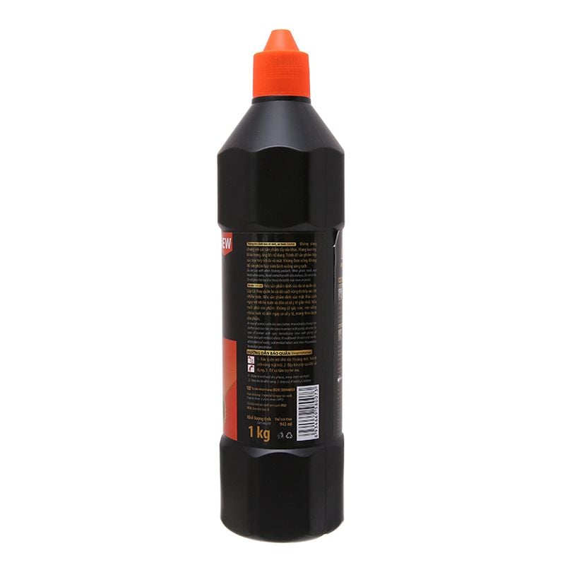 Nước tẩy bồn cầu Lix đậm đặc 2x sạch mảng bám bộ 2 chai x 1kg 