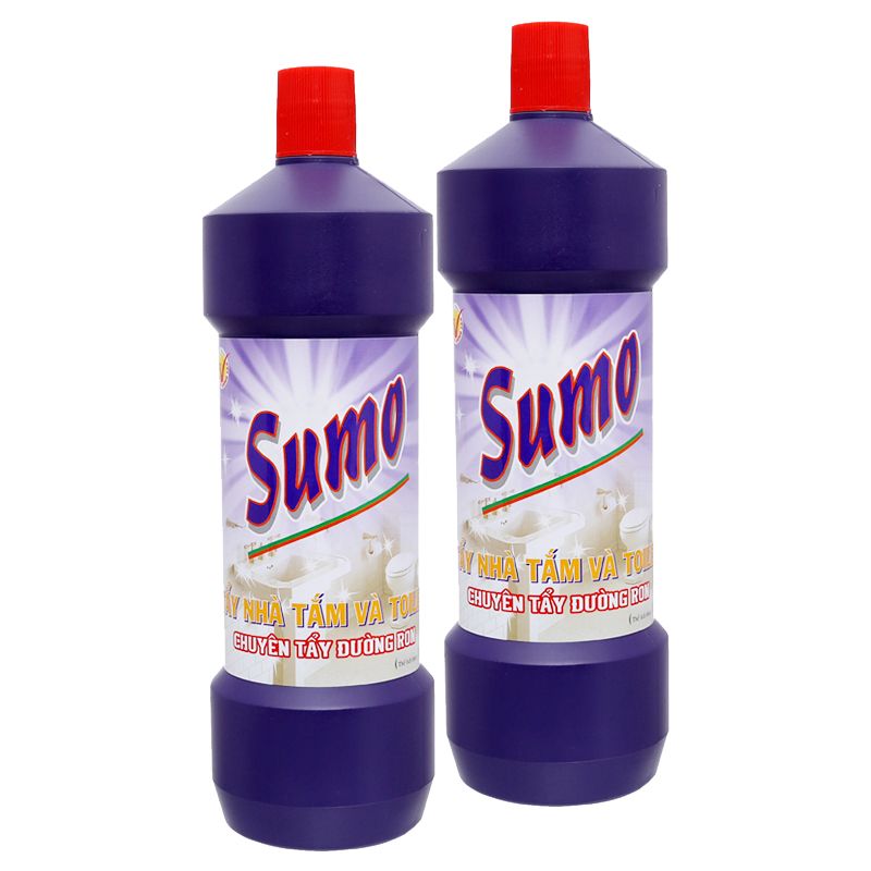  Nước tẩy bồn cầu và nhà tắm Sumo chai 1 lít 