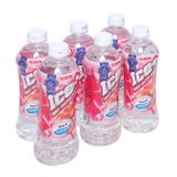  Nước trái cây Ice+ vị đào thùng 24 chai x 345ml 