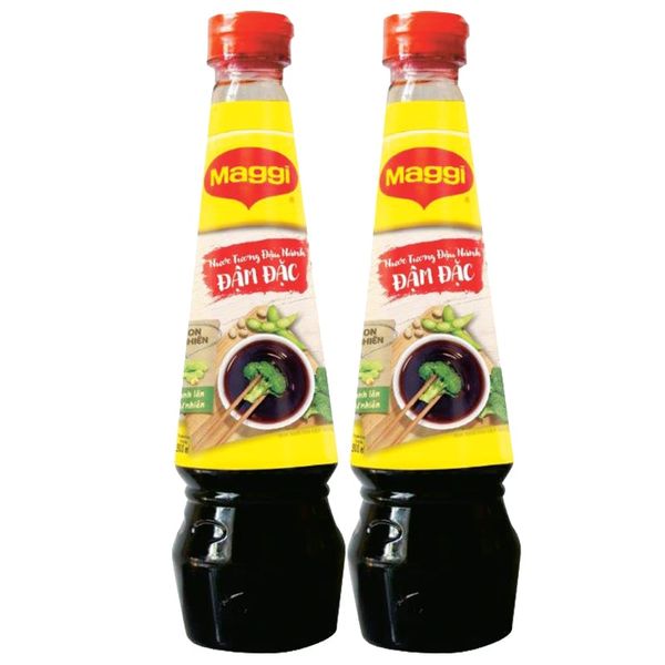  Nước tương đậu nành đậm đặc Maggi bộ 2 chai x 300 ml 