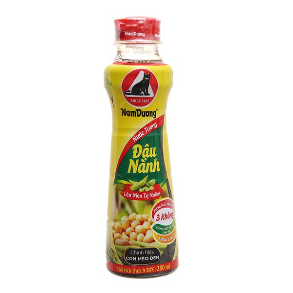  Nước tương đậu nành Nam Dương chai 280 ml 