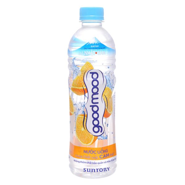  Nước uống Good Mood vị cam chai 455ml 