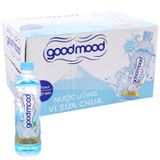  Nước uống Good Mood vị sữa chua thùng 24 chai x 455ml 