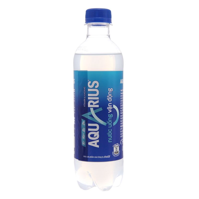  Nước uống vận động Aquarius lốc 6 chai x 390ml 