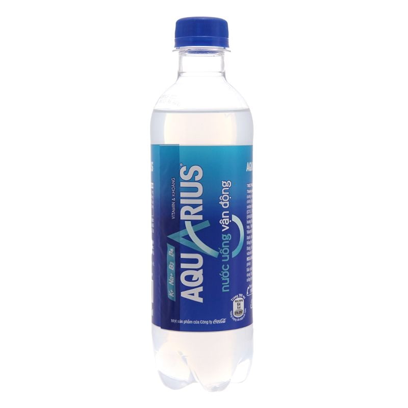  Nước uống vận động Aquarius thùng 24 chai x 390ml 