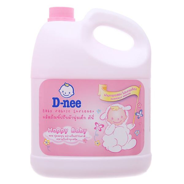  Nước xả cho bé D-nee màu hồng can 3 lít 