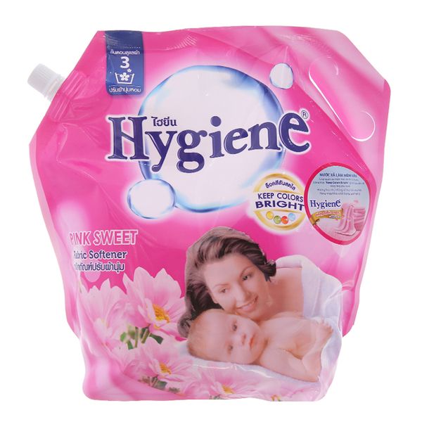  Nước xả vải cho bé Hygiene Pink Sweet túi 1,8 lít 