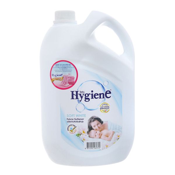  Nước xả vải cho bé Hygiene Soft White can 3,5 lít 