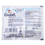  Nước xả vải Comfort cho bé da nhạy cảm hương phấn 10 gói x 20ml 