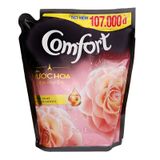  Nước xả vải Comfort hương nước hoa thiên nhiên rose túi 1,5 lít 