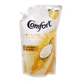  Nước xả vải Comfort Nature chiết xuất dầu dừa và nha đam túi 1,5 lít 