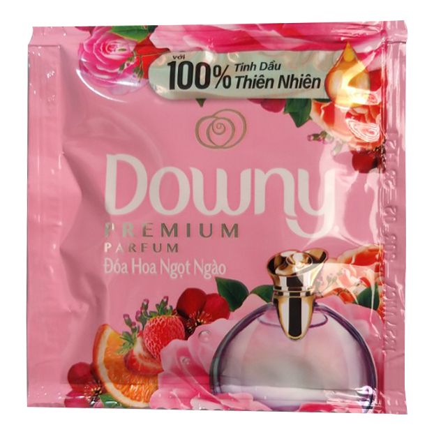  Nước xả vải Downy đóa hoa ngọt ngào dây 10 gói x 20ml 