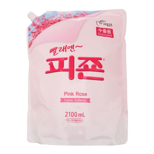  Nước xả vải Pigeon Hàn Quốc hương hoa hồng túi 2.1 lít 