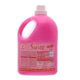  Nước xả vải Siusop 3X đậm đặc hương hoa hồng can 3,8 lít 