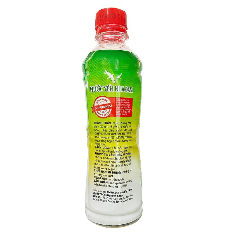  Nước yến nha đam Yến Việt lốc 6 chai x 405 ml 