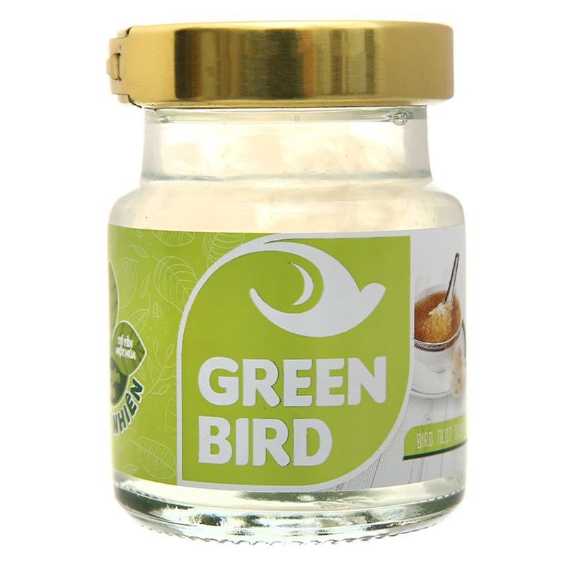  Nước yến sào chưng đường phèn Green Bird 15% yến hũ 72g - Giá đại lý 