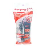  Ổ cắm Điện Quang ECO 3 lỗ dây 2 mét 