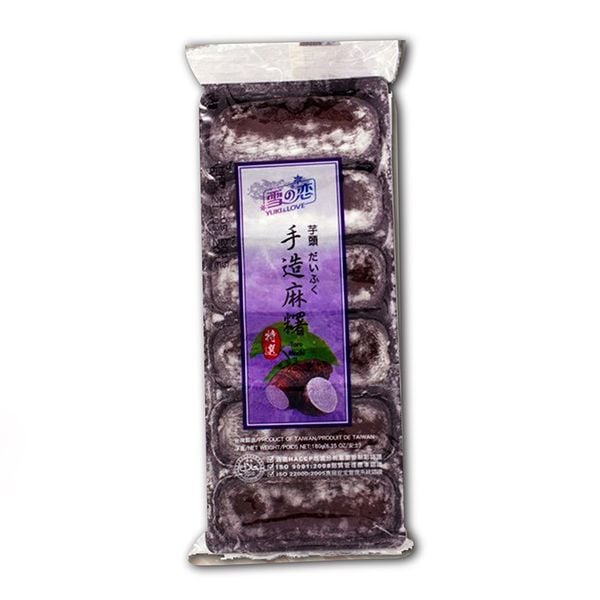  Bánh bao chỉ Mochi Đài Loan nhân khoai môn gói 180g 