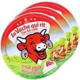  Phô mai Con Bò Cười La Vache qui rit vị gà quay kiểu Pháp hộp 8 miếng 120g 