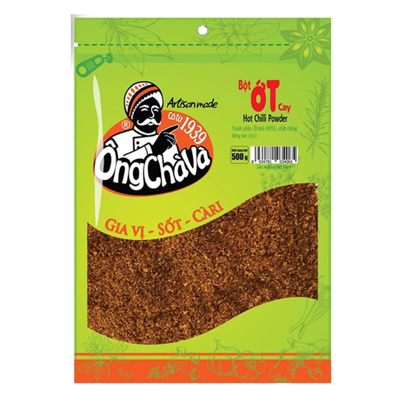  Ớt bột Ông Chà Và hũ 40 g 