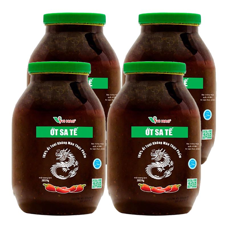  Ớt sa tế Vị Hảo 70% ớt hũ 3,86 kg 