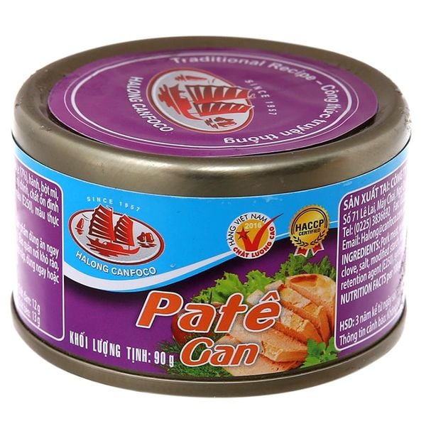  Pate gan heo Hạ Long hộp 90g 