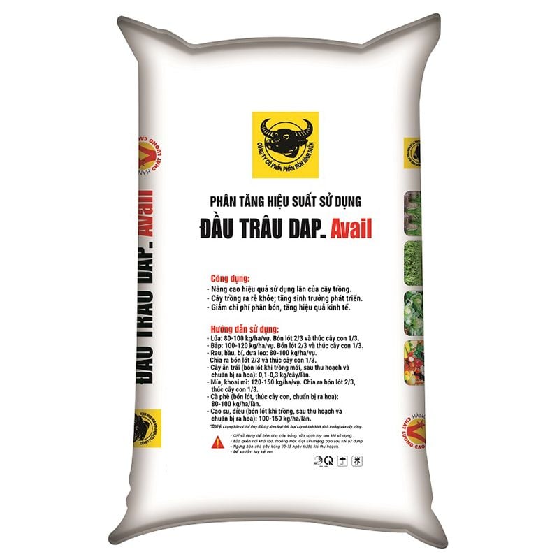  Phân bón ĐẦU TRÂU DAP AVAIL bao 50 kg 