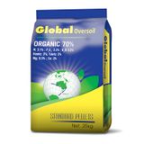  Phân bón hữu cơ sinh học Global Oversoil Úc bao 25 kg 