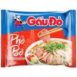  Phở bò Gấu Đỏ gói 65g 